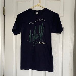 Tultex Black Cactus Graphic Tee